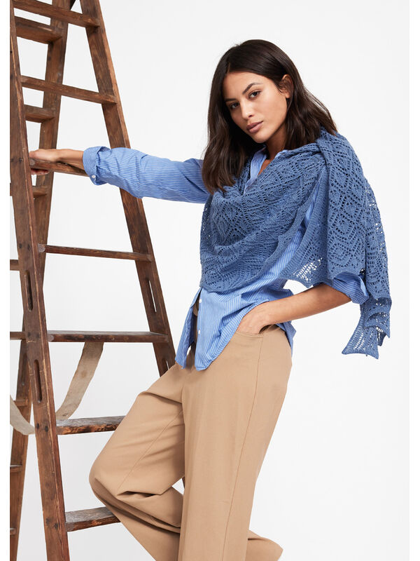 Lana Grossa ПЛАТОК Cool Wool Lace