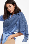 Lana Grossa ПЛАТОК Cool Wool Lace