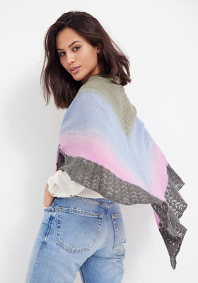 ПЛАТОК Cool Wool Lace Hand-dyed & Cool Wool Lace от Lana Grossa