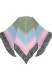 Lana Grossa ПЛАТОК Cool Wool Lace Hand-dyed & Cool Wool Lace