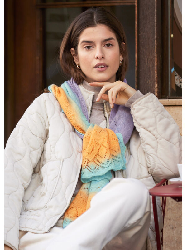 Lana Grossa ПАЛАНТИН Cool Wool Lace hand-dyed