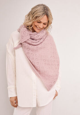 ПЛАТОК Cool Wool Lace & Silkhair от Lana Grossa
