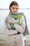 Lana Grossa ПЛАТОК Merino Lace Aquarell & Silkhair