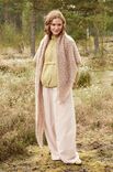 Lana Grossa ПЛАТОК SHAWL Natural Superkid Tweed