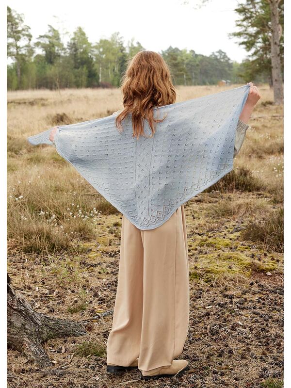 Lana Grossa ПЛАТОК Cool Wool Lace