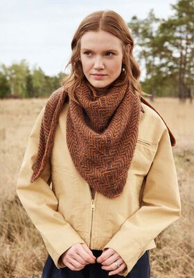 ПЛАТОК Cashmere 16 Fine, Silkhair & Cool Wool Lace от Lana Grossa
