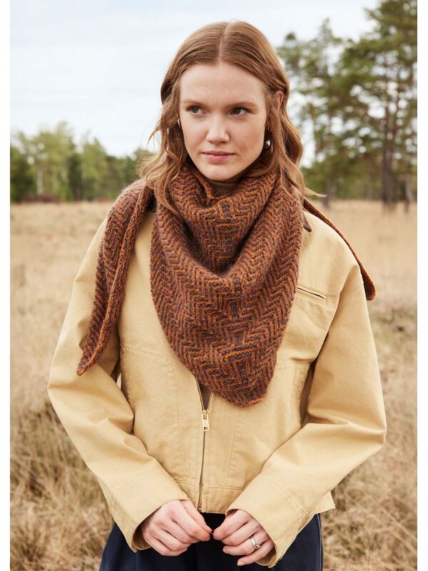Lana Grossa ПЛАТОК Cashmere 16 Fine, Silkhair & Cool Wool Lace
