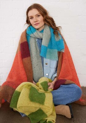 ПЛАТОК Natural Superkid Tweed от Lana Grossa