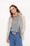 Lana Grossa ПЛАТОК Natural Superkid Tweed