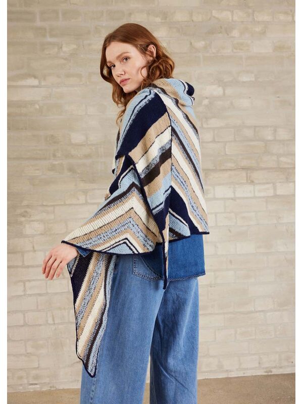 Lana Grossa ПЛАТОК Cool Wool Lace & Soffio