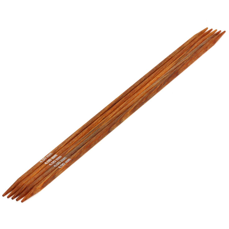 Lana Grossa Набор чулочных спиц Design-wood Quattro № 4/20см
