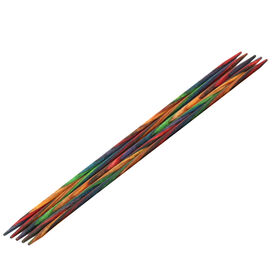 Lana Grossa Спицы чулочные Design-Holz Multicolor, цветное дерево №3,25/15см