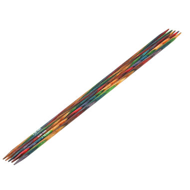 Lana Grossa Спицы чулочные Design-Holz Multicolor, цветное дерево №3,5/20см