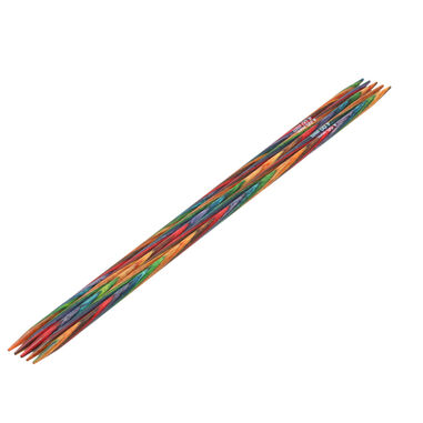 Lana Grossa Спицы чулочные Design-Holz Multicolor, цветное дерево №4,0/20см