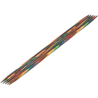 Lana Grossa Спицы чулочные Design-Holz Multicolor, цветное дерево №4,5/20см