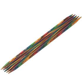 Lana Grossa Спицы чулочные Design-Holz Color, цветное дерево №6,5/20см