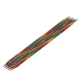 Lana Grossa Спицы чулочные Design-Holz Multicolor, цветное дерево №7,0/20см 