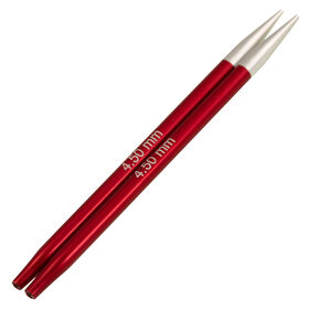 Lana Grossa Спицы съемные Vario алюминий Rainbow, N°4,5 короткие 