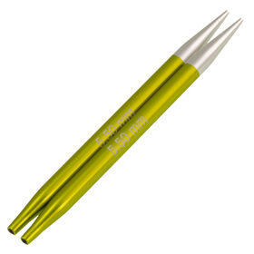 Lana Grossa Спицы съемные Vario алюминий Rainbow, N°5,5 короткие 
