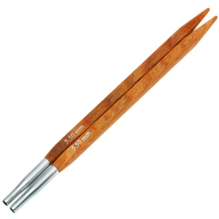 Lana Grossa Кончики иглы Vario Design-wood дерево Quattro № 5,5