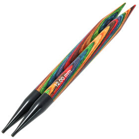 Lana Grossa Спицы съемные Vario Design-Holz Multicolor, цветное дерево N°12,0