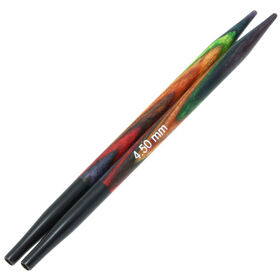 Lana Grossa Спицы съемные Vario Design-Holz Multicolor, цветное дерево N°4,5, короткие 