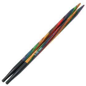 Lana Grossa Спицы съемные Vario Design-Holz Multicolor, цветное дерево N°5,0