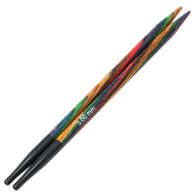 Lana Grossa Спицы съемные Vario Design-Holz Multicolor, цветное дерево N°5,0