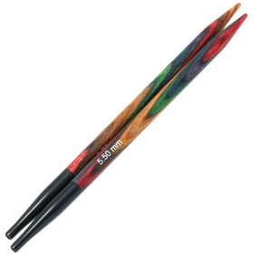 Lana Grossa Спицы съемные Vario Design-Holz Multicolor, цветное дерево N°5,5