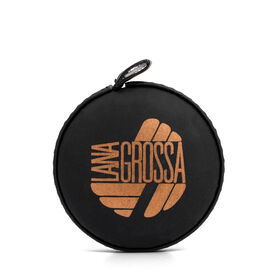 Lana Grossa Рулетка LANA GROSSA, черная экокожа