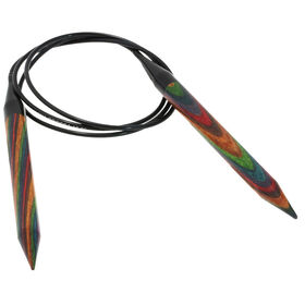 Lana Grossa Круговые спицы Design-Holz Multicolor 10 длина 100 см 