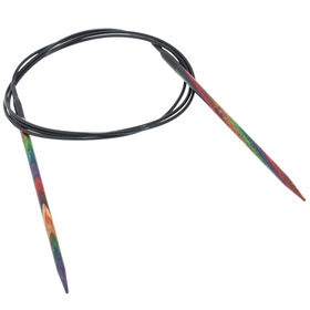 Lana Grossa Круговые спицы Design-Holz Multicolor № 3,25 длина 100 см 
