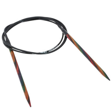 Lana Grossa Круговые спицы Design-Holz Multicolor № 4,0 длина 100 см