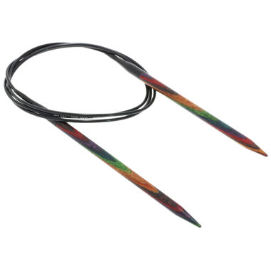 Lana Grossa Круговые спицы Design-Holz Multicolor № 5,0 длина 100 см