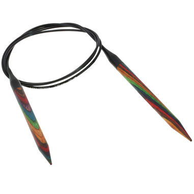 Lana Grossa Круговые спицы Design-Holz Multicolor № 7 длина 100 см