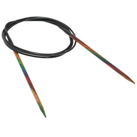 Lana Grossa Круговые спицы Design-Holz Multicolor № 3,5 длина 120 см 