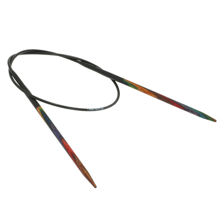 Lana Grossa Круговые спицы Design-wood Color № 3,75/40см
