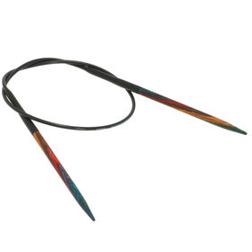 Lana Grossa Круговые спицы Design-Holz Multicolor № 4,0 длина 40 см 