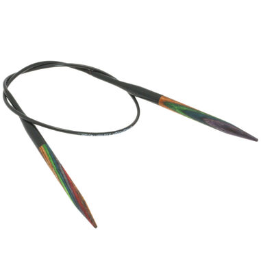 Lana Grossa Круговые спицы Design-Holz Multicolor № 5,0 длина 40 см