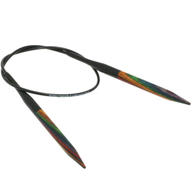 Lana Grossa Круговые спицы Design-Holz Multicolor № 5,5 длина 40 см