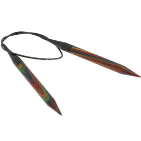 Lana Grossa Круговые спицы Design-Holz Multicolor № 12,0 длина 60 см 