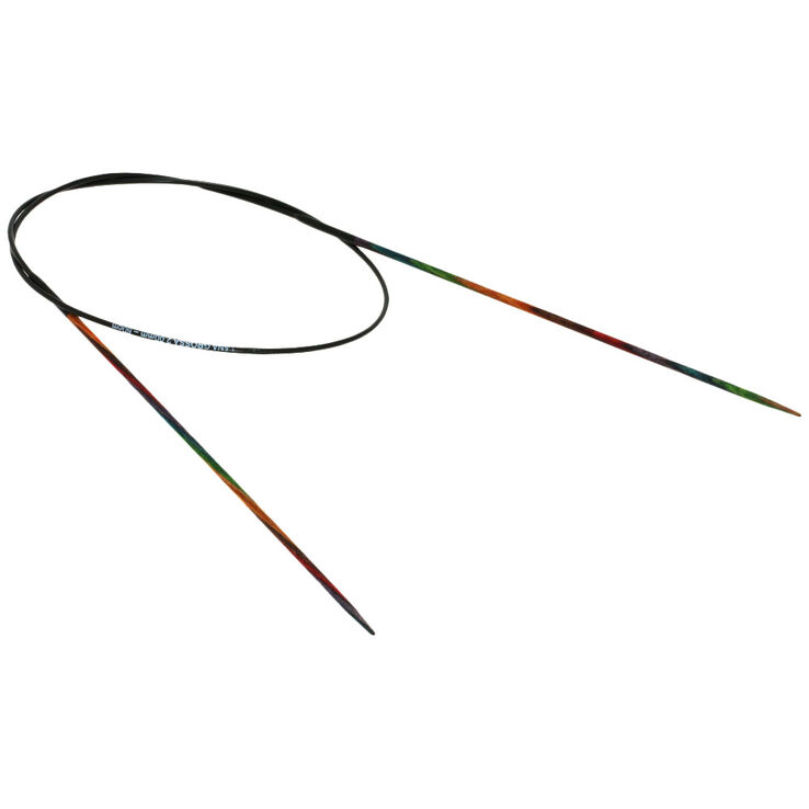 Lana Grossa Круговые спицы Design-Holz Multicolor, цветное дерево №2,0/60 см