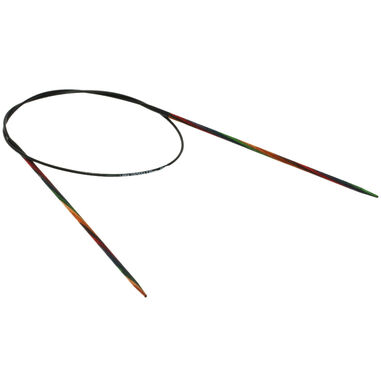 Lana Grossa Круговые спицы Design-Holz Multicolor, цветное дерево №2,5/60 см