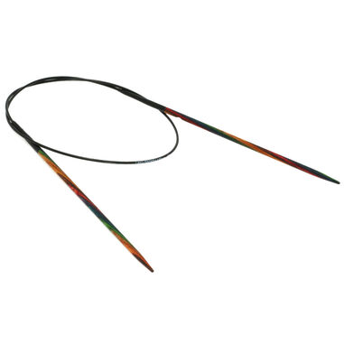 Lana Grossa Круговые спицы Design-Holz Multicolor, цветное дерево №3,0/60 см