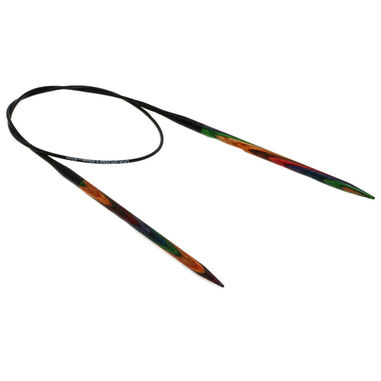 Lana Grossa Круговые спицы Design-Holz Multicolor № 5,0 длина 60 см