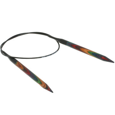 Lana Grossa  Круговые спицы Design-Holz Multicolor № 7,0 длина 60 см
