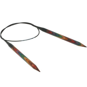 Lana Grossa Круговые спицы Design-Holz Multicolor № 8,0 длина 60 см 