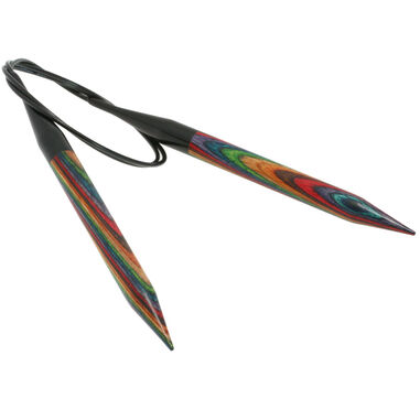Lana Grossa Круговые спицы Design-Holz Multicolor № 12,0 длина 80 см