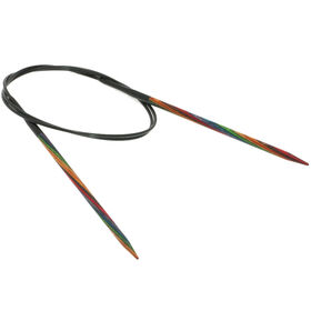 Lana Grossa Круговые спицы Design-Holz Multicolor № 4,0 длина 80 см 
