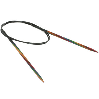 Lana Grossa Круговые спицы Design-Holz Multicolor № 4,0 длина 80 см
